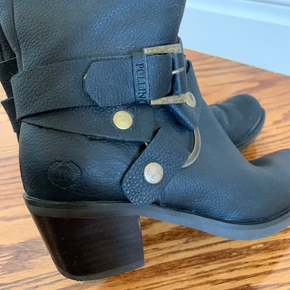 Pollini Knee high leather boots - Picture 3 of 5